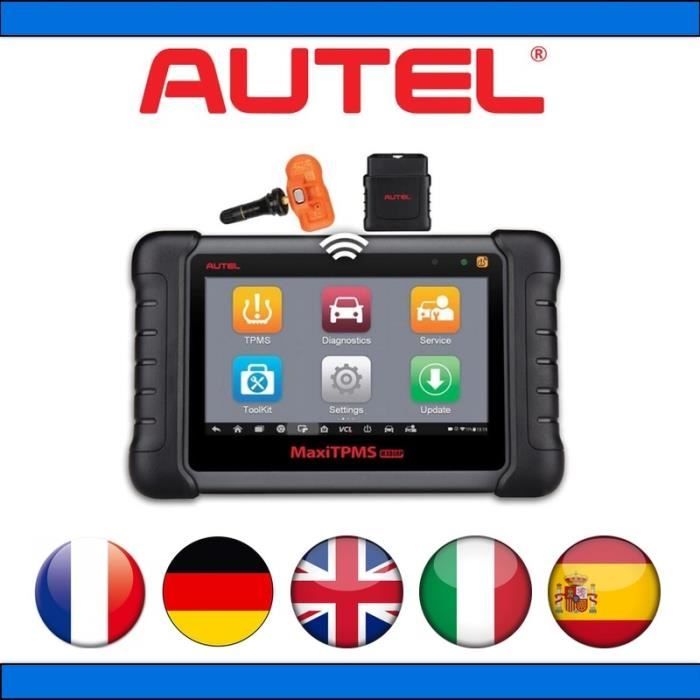 AUTEL MAXICOM MX808TS - VALISE PROFESSIONNELLE - DIAGNOSTIC TOUS SYSTEMES + TPMS