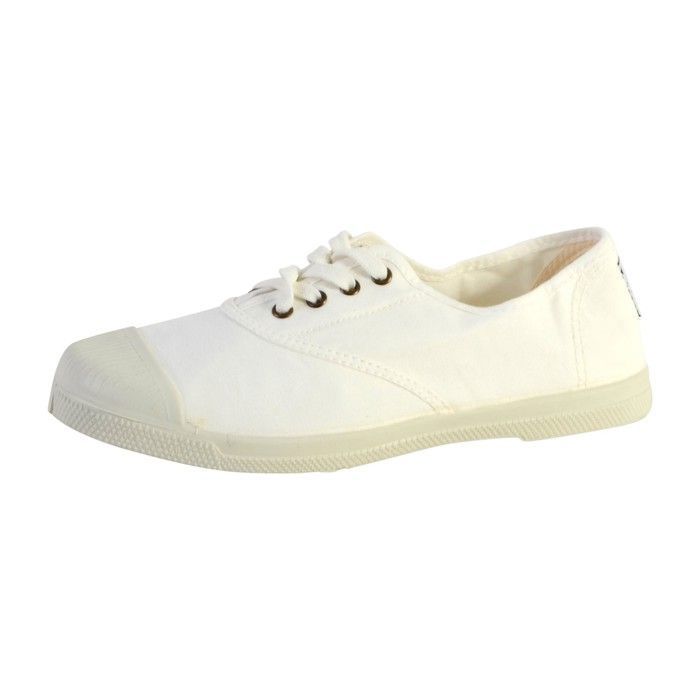Baskets toile Natural World Elastique Blanc 102 / 505 femme