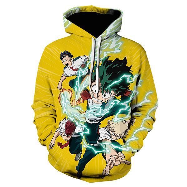 Streetwear homme,Nouveau 3D Anime Himiko Toga sweats à capuche mon héros académique imprimé sweat à capuche Cosplay Costumes vêteme