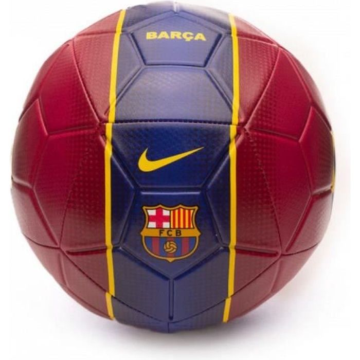 Ballon de Football Nike FC Barcelone Bleu Jaune et Grenat Taille 5