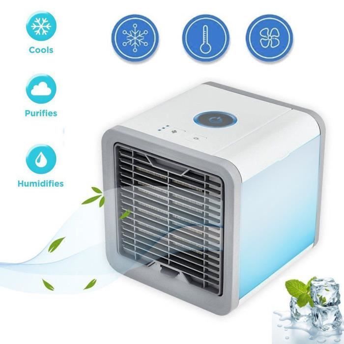 ONEVER Climatiseur ventilateur et refroidisseur d'air mobile USB