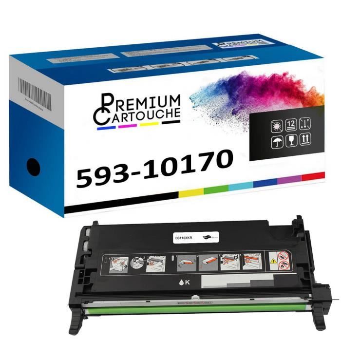 Toner 593-10170 PF030 Noir Compatible pour Dell 3110cn 3115cdn 3115cn Dell 3110cn 3115cdn 3115cn