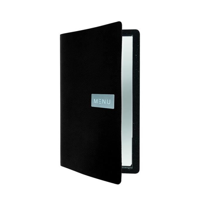 Protège-menu cuir noir RAW 0,5 Cuir