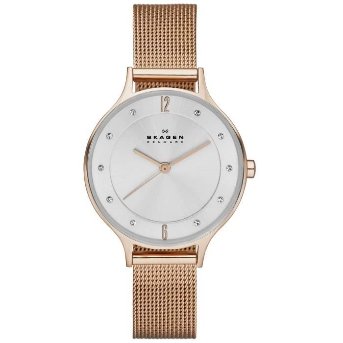 Montre femme SKAGEN ANITA SKW2151. Fashion. 30. Ro - Blanc