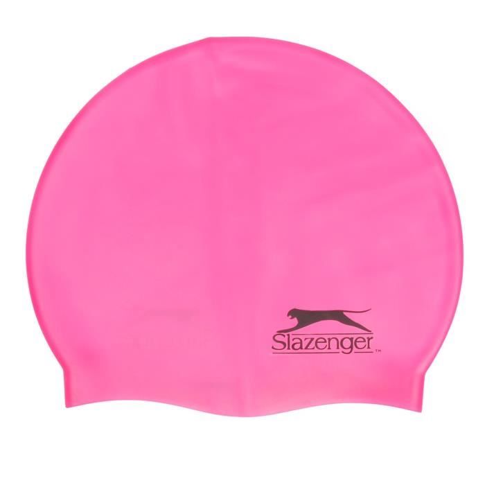 Slazenger Silicone Bonnet De Bain De Natation Piscine Adulte