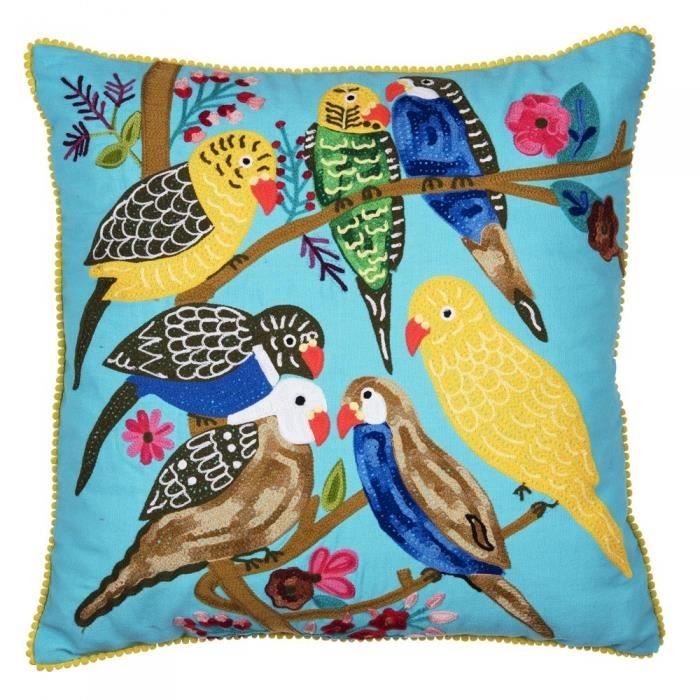 Coussin euphonia 45x45 cm - Table Passion Multicolore