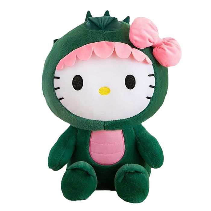 Lot De 2 Oreillers Hello Kitty – Peluches Décoratives Carrées, Blanc, 18x18 Inch, Lot Avec 1 Neuf
