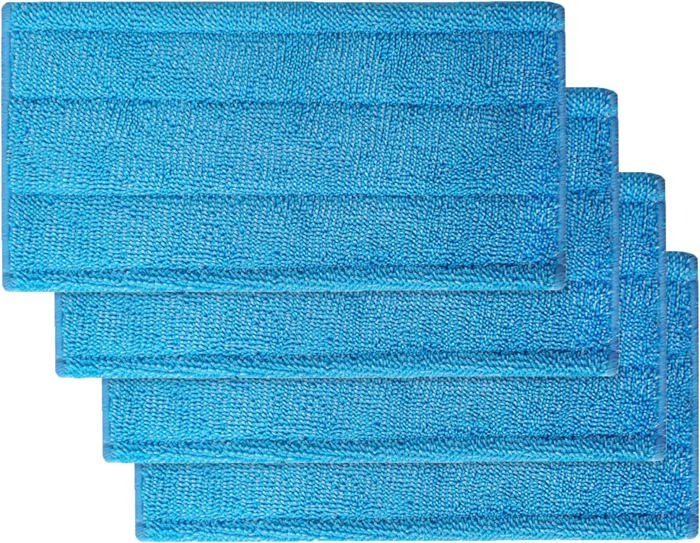 Balai à Franges 2 En 1 Pour Swiffer - 10 Lingettes Sèches + 10 Humides, Manche Extensible