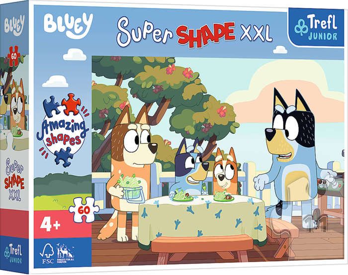 Trefl Puzzle Super Shape XXL 60 pièces - Cdiscount Jeux - Jouets