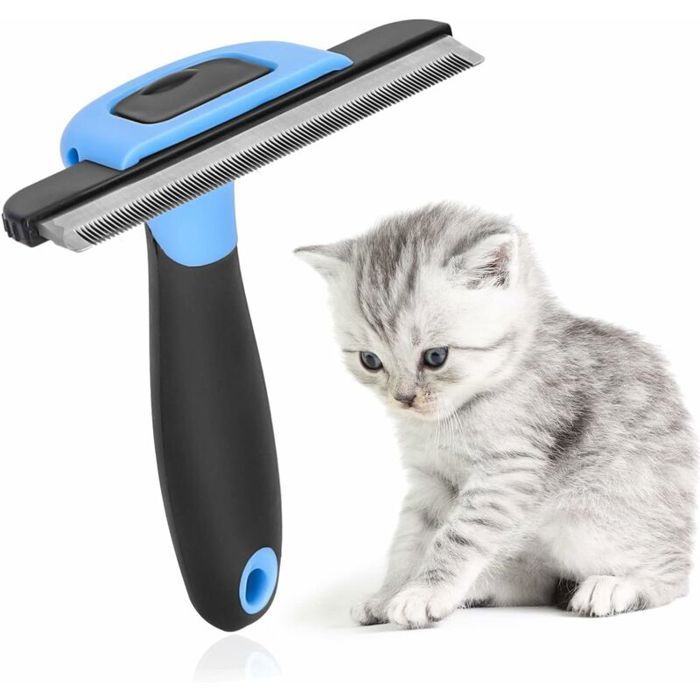 Comparer les prix de Brosse Professionnelle pour Chien et Chat Outil de Toilettage pour Poils Longs et Courts Convient Toutes Races PZCC