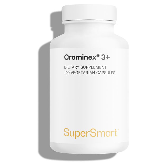 Meilleurs prix pour Crominex 3+ - Chrome Enrichi en Acide Fulvique - Fatigue - Complément Alimentaire - SuperSmart