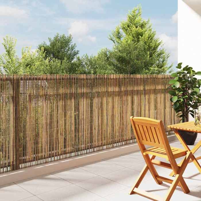vidaXL Clôture en bambou 300x125 cm - vue 3