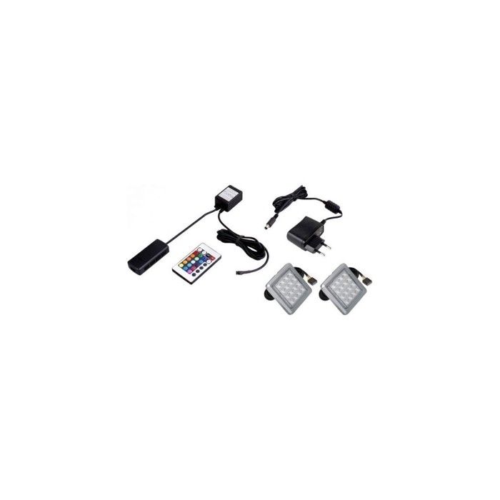 Éclairage LED Multicolore x3 - 23000003