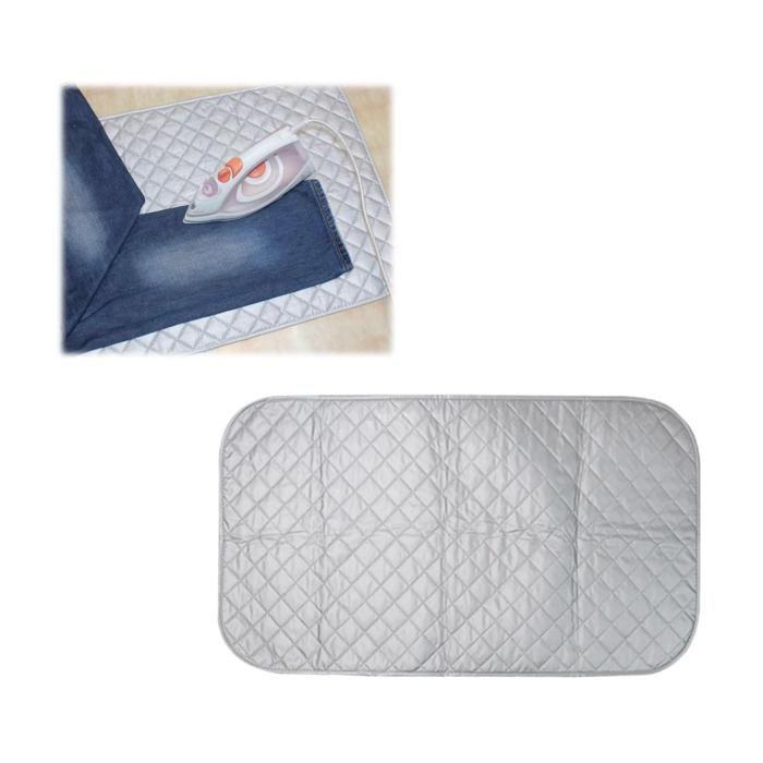 Tapis à Repasser Magnétique CHICIRIS – Pliable, Portable, Antidérapant – 45x85 Cm