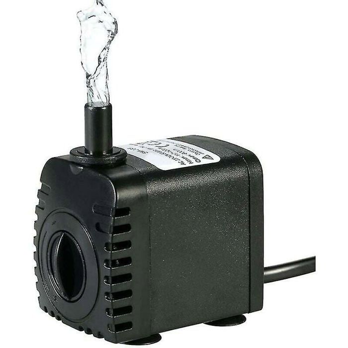 Meilleurs prix pour Pompe à eau Submersible Pompe à Eau 600L / H 8W pour Fontaines de Table Daquarium Jardins Deau Détang et Systèmes Hydroponiq