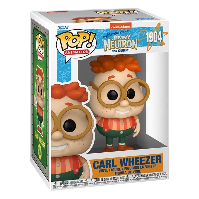 Figurine Funko Pop Animation Jimmy Neutron Carl - vue 2
