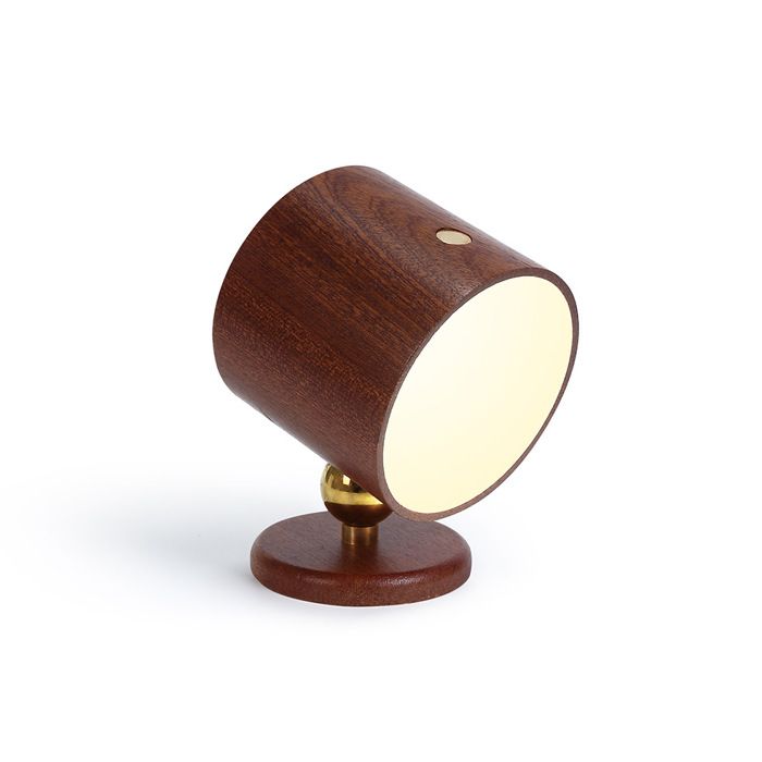 Cette enceinte Bluetooth couleur café est une veilleuse magnétique sans fil portable et multifonctionnelle qui peut être
