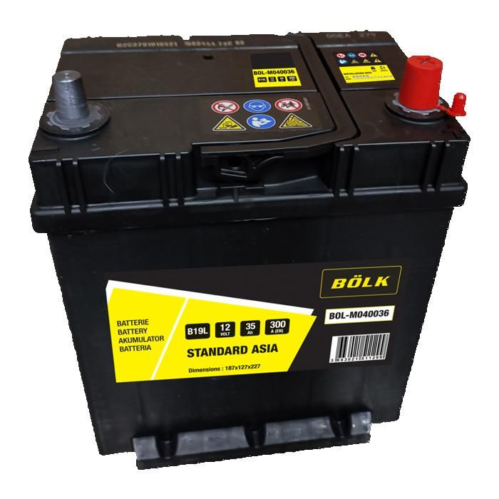 Batterie de voiture BOLK 35Ah/300A BOL-M040036