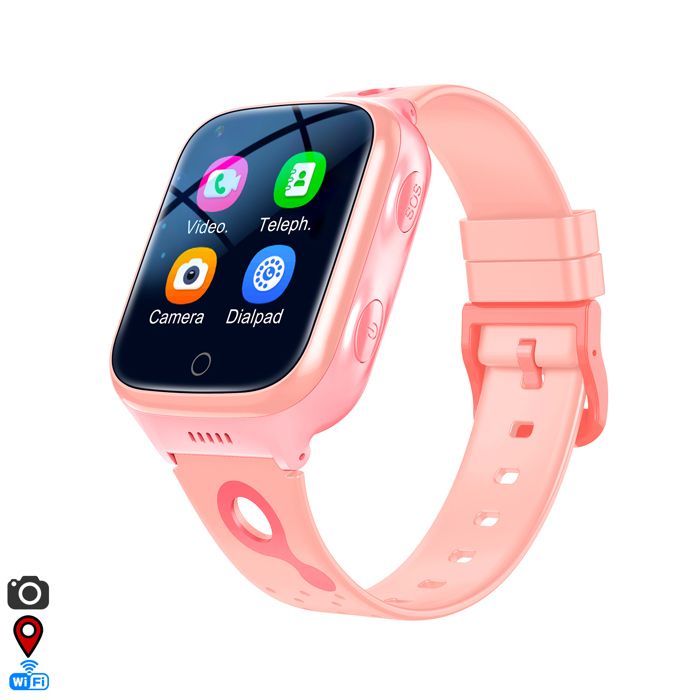 DAM Smartwatch K9 4G GPS. Localisation spéciale pour enfants avec caméra écoute à distance appels SOS et appel vidéo.