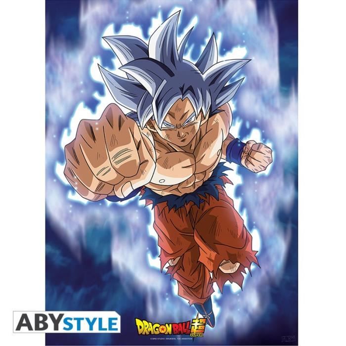 DRAGON BALL SUPER - Poster "Goku Ultra Instinct" 52x38 ...