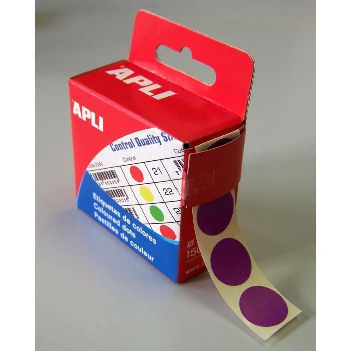 Lot De 3 Sachets Étiq. Gommettes De Signalisation Agipa 111844-3 - Jaune - Neuf