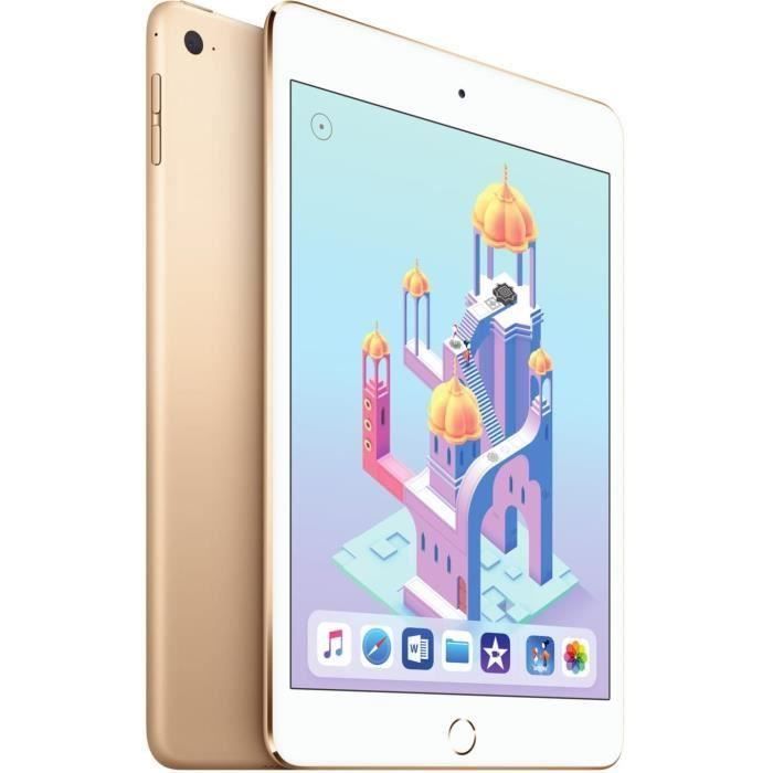 Apple iPad mini 4 Wi-Fi 128 Go Or - par Apple - - Cdiscount Informatique