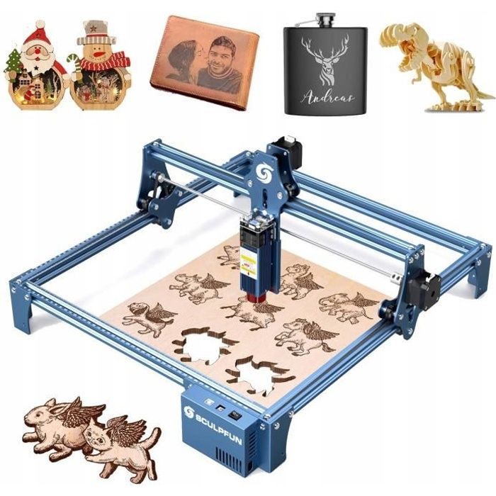 SCULPFUN S9 Graveur Laser Graveur Laser Haute Précision