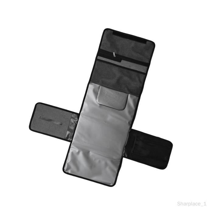 Matelas à Langer Portable EVA MLRYH - Imperméable, Ergonomique, Léger Pour Bébé - Gris