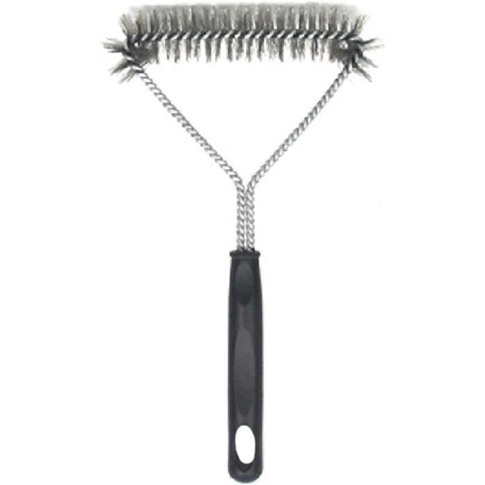 Westmark Brosse à Barbecue 46 Cm Manche Long - Acier Inoxydable Avec Sangle Cuir