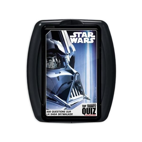 Quiz Star Wars Winning Moves - 500 Questions - Jeu De Société - Format Voyage - 2 à 6 Joueurs - Dès 8 Ans