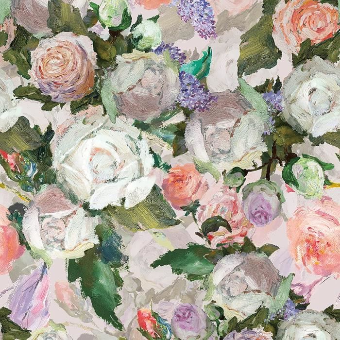 Stickers Meuble Decoratif Papier Peint Autocollant Fleur Floral