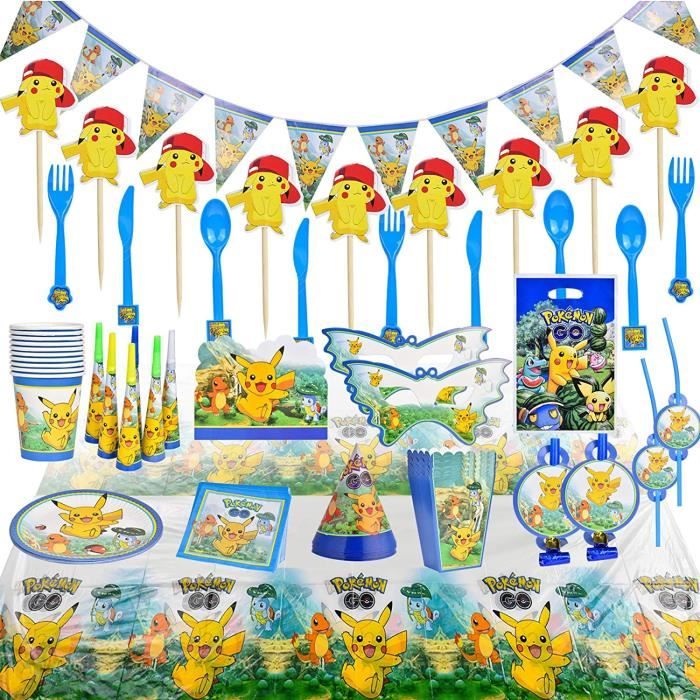 Pokemon Decoration De Fete 155 Pieces Pokemon Theme Dessin Anime Fete Pokemon Kit De Fete D Anniversaire Pour Enfants Cdiscount Maison Pokemon Decoration De Fete 155 Pieces Pokemon Theme Dessin Anime Fete Pokemon Kit De Fete D Anniversaire Pour Enfants Cdiscount Maison