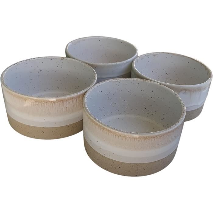 Cuenco Palomitas Juego De 2 Cuencos De Cerámica PintoCer - Negro