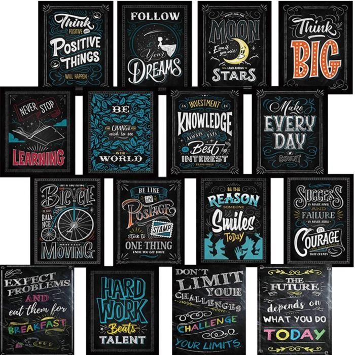 8x12 Pouces Citations Inspirantes Affiche Papier Citations Inspirantes Motivantes Affiches Pour Le Bureau De La Classe Des Enseign Cdiscount Maison 8x12 Pouces Citations Inspirantes Affiche Papier Citations Inspirantes Motivantes Affiches Pour Le Bureau De La Classe Des Enseign Cdiscount Maison