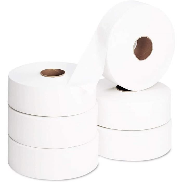 RENOVA Papier toilette décoré 3 épaisseurs 9 rouleaux pas cher