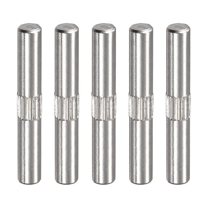 Barre En Laiton Tige Inox 8mm Sourcing Map Tiges Acier Inox 304 Rond, 8mm X 350mm Solide Arbre Tiges Pour Bricolage Artisanat Modèle Voiture Hélicoptère Avion, Paquet De 1 Tube Alu Rond