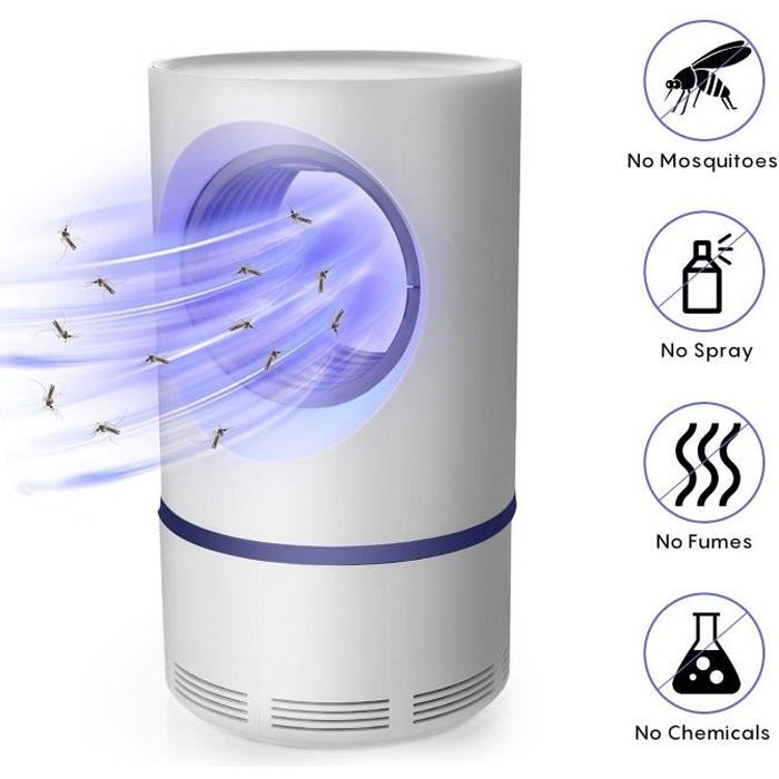 UV LED Tue Mouches Destructeur D' Insectes Elect ASPECTEK Lampe Anti Moustique
