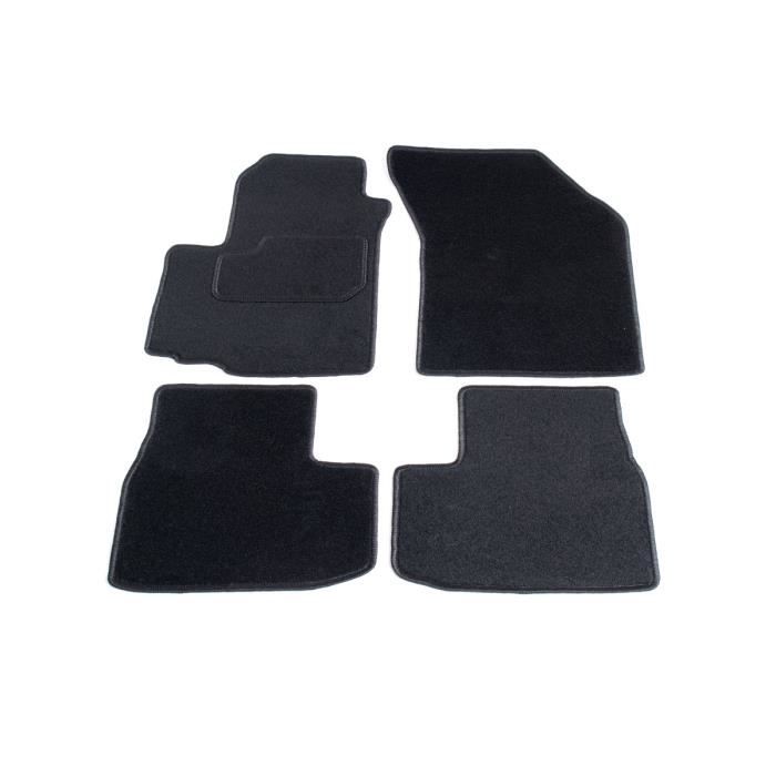 Cargoods 2 Avant et 2 arri/ère Set de 4 Tapis de Sol sur Mesure