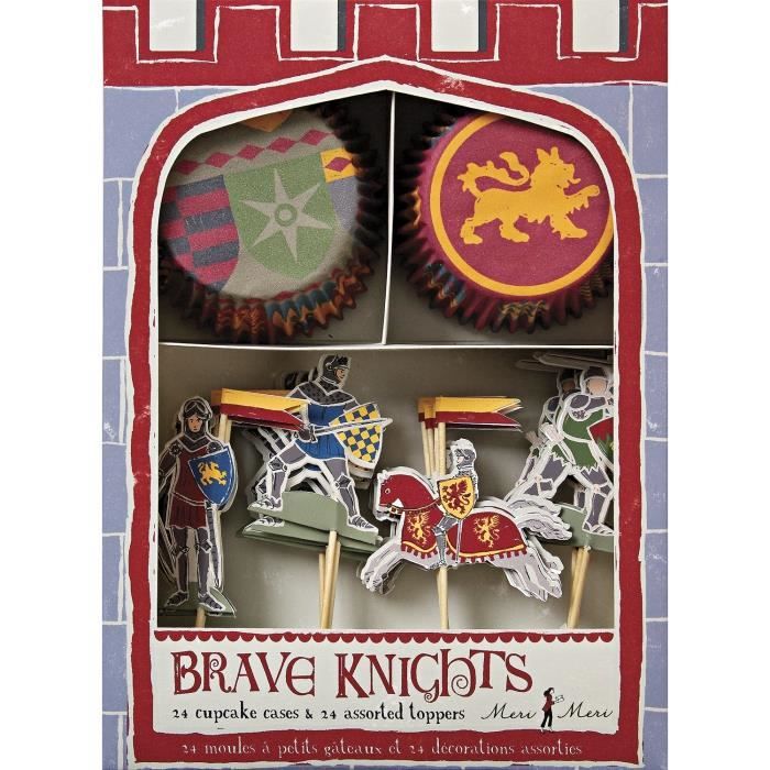 Kit A Cupcake Anniversaire Chevalier Cdiscount Maison