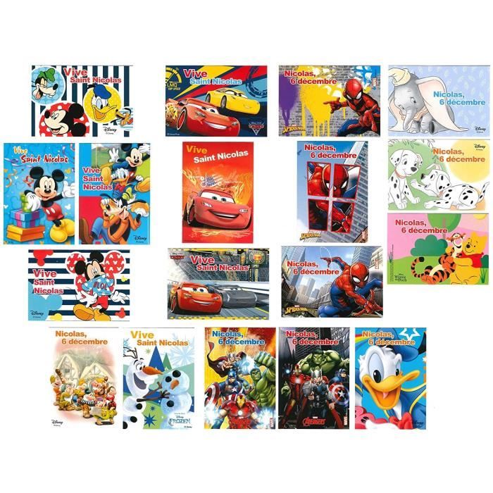 Les Colis Noirs Lcn Lot De 50 Carte Postale Saint Nicolas Licences Modle Alatoire 741 2843 Cdiscount Beaux Arts Et Loisirs Creatifs