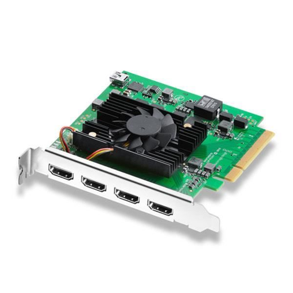 Blackmagic Design DeckLink Quad HDMI Recorder – Carte dacquisition Haute Définition avec 4 entrées HDMI 2.0b ( Catégorie : Carte