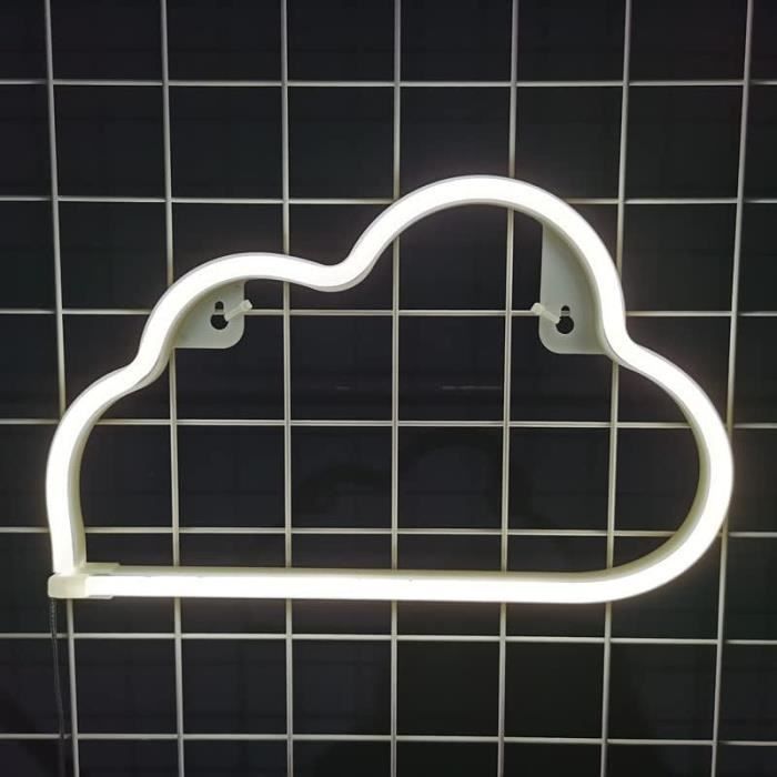 Lampe Néon Gaming LED - 42x12cm - Alimenté USB - Décoration Murale Gamer