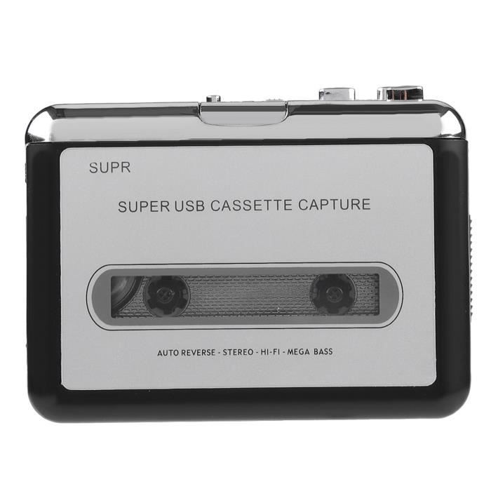 Cikonielf Convertisseur de cassette Tape to PC Cassette Recorder MP3 CD