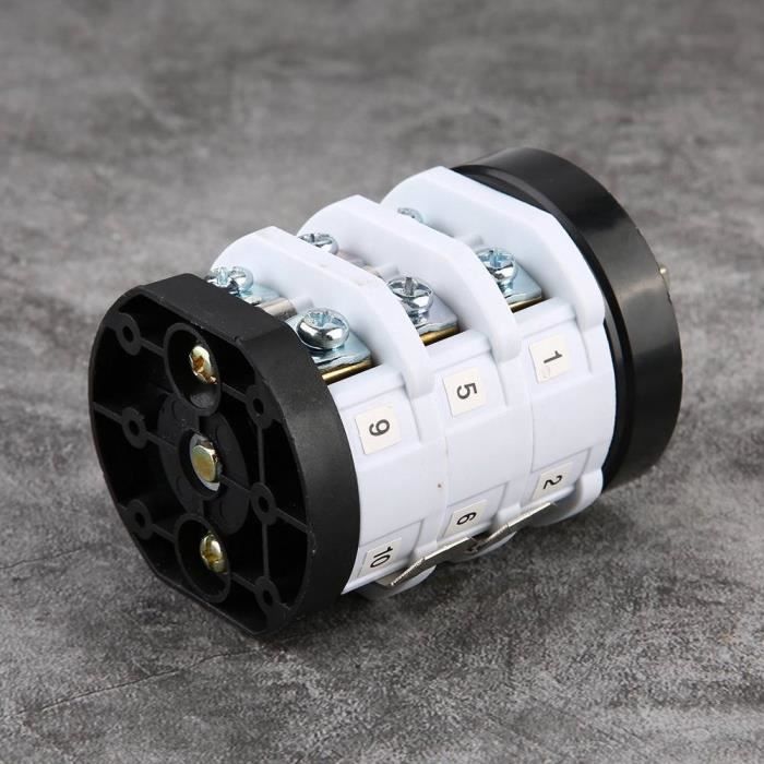 Commutateur Moteur Machine 220V/380V 20A - Changeur De Pneu Métal Commutateur Renversement