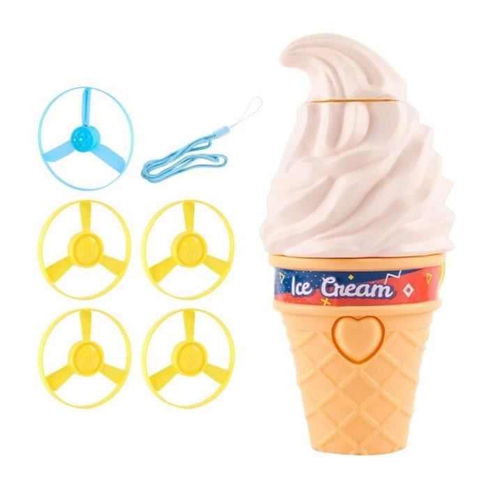 Soucoupe Volante Jouet toupie Disque Volant Jouets Jeu hélice pour Enfants Couleurs aléatoires 4 Ensembles toupie Volante Jouet toupies pour Enfants disques Volants pour