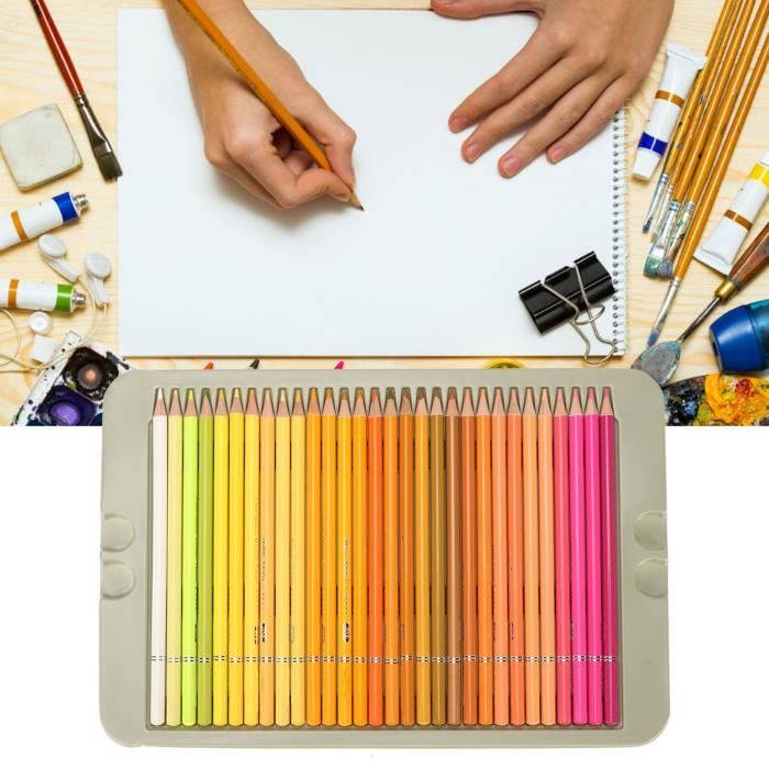 Lot De 70 Crayons Et Accessoires De Dessin Artistique – Crayons à Croquis, Fusains, Pastels, Gommes, Estompes… – Pour Débutants Et Artistes