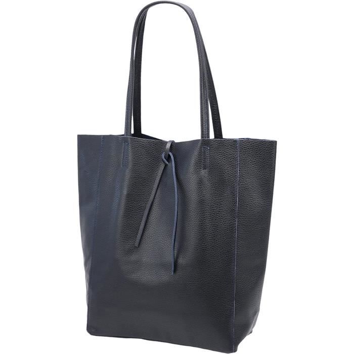Cartera Tote Leder Hd Bolso De Cuero Vacuno Con Pelo Hereford Marrón Y
