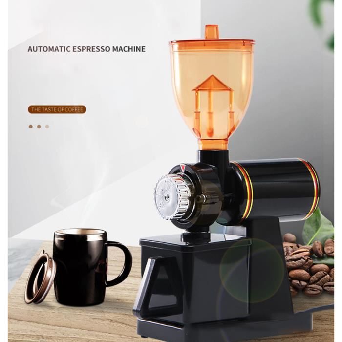 Moulin à Café Électrique - Broyeur à Grains 300W, Capacité 500ml, Acier Inoxydable - Pour Expresso Et Café Filtre
