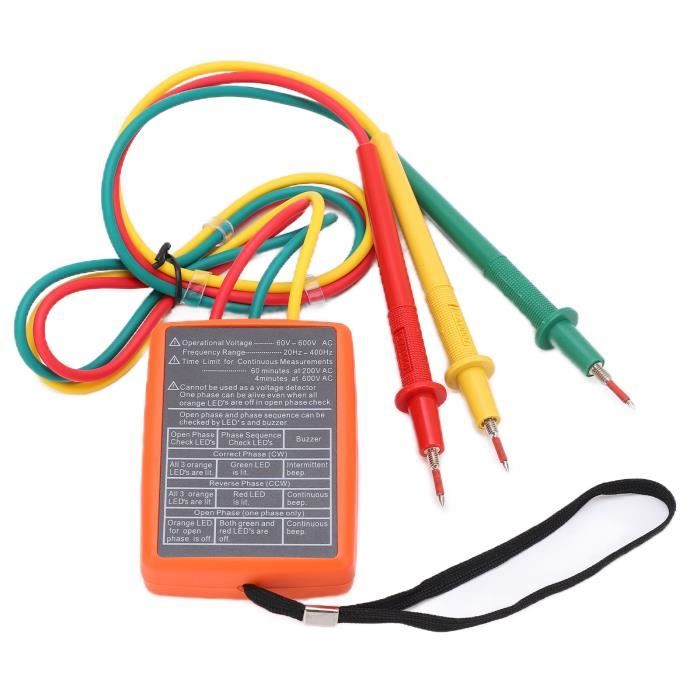 Testeur De Rotation Et Détecteur AC Pour Pompes De Circulation