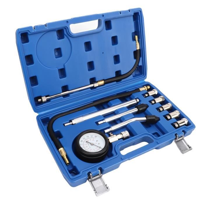 Testeur De Compression Diesel - Manomètre Pression Cylindre Moteur - Technic G1011 - Neuf